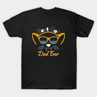 Best Cat Dad Ever T-Shirt